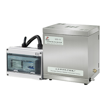 上海(hai)申(shen)安不鏽鋼電熱蒸(zheng)餾水器(qi)DZS-10
